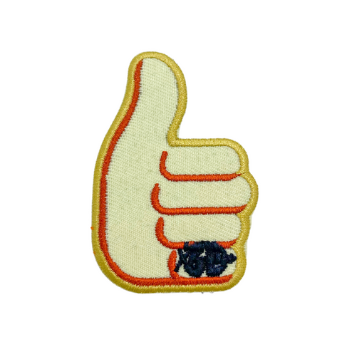 "Thumbs Up" 3D Velcro Patch
