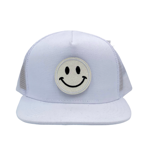 "Blanco" Velcro Trucker Hat - Junior Sized