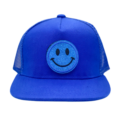 "Passion Blue" Velcro Trucker Hat - Junior Sized