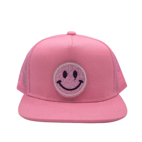 "Bubble Gum" Velcro Trucker Hat - Junior Sized