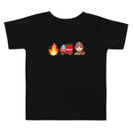 "Firefighter" Toddler T-Shirt - Male, Fair Skin Tone