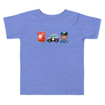 "Police Officer" Toddler T-Shirt - Boy, Medium Skin Tone