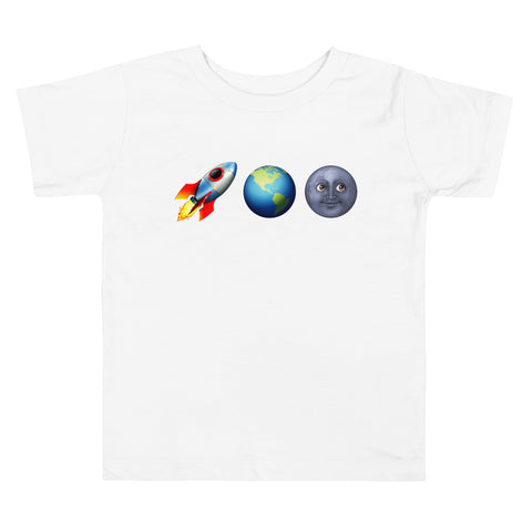 "To The Moon" Toddler T-Shirt