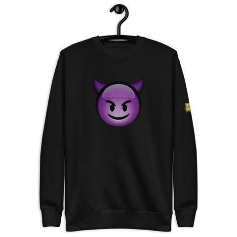 "Purple Demon" Adult Sweatshirt