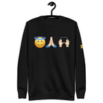 "Blessed" Adult Sweatshirt - Fair Skin Tone