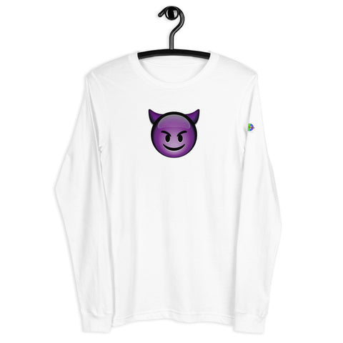 "Purple Demon" Adult Long Sleeve T-Shirt