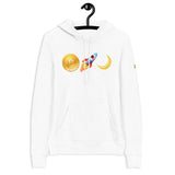 "Bitcoin To The Moon" Adult Hoodie