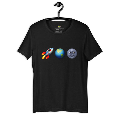 "To The Moon" Adult T-Shirt