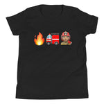 "Firefighter" Junior T-Shirt - Boy, Medium Skin Tone